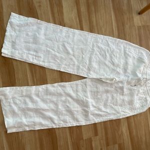 Athleta linen pants size 8 unworn